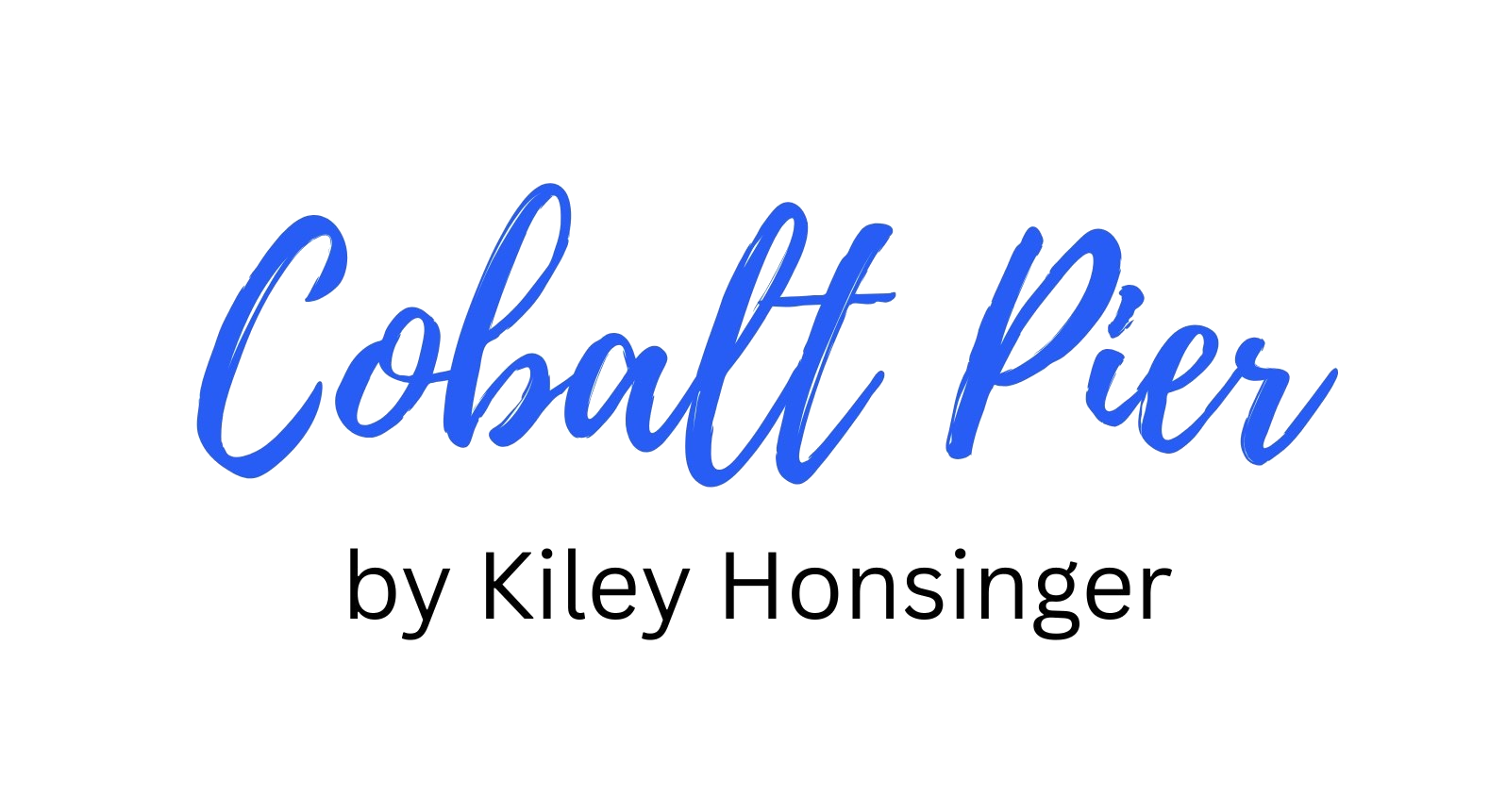 Cobalt Pier by Kiley Honsinger