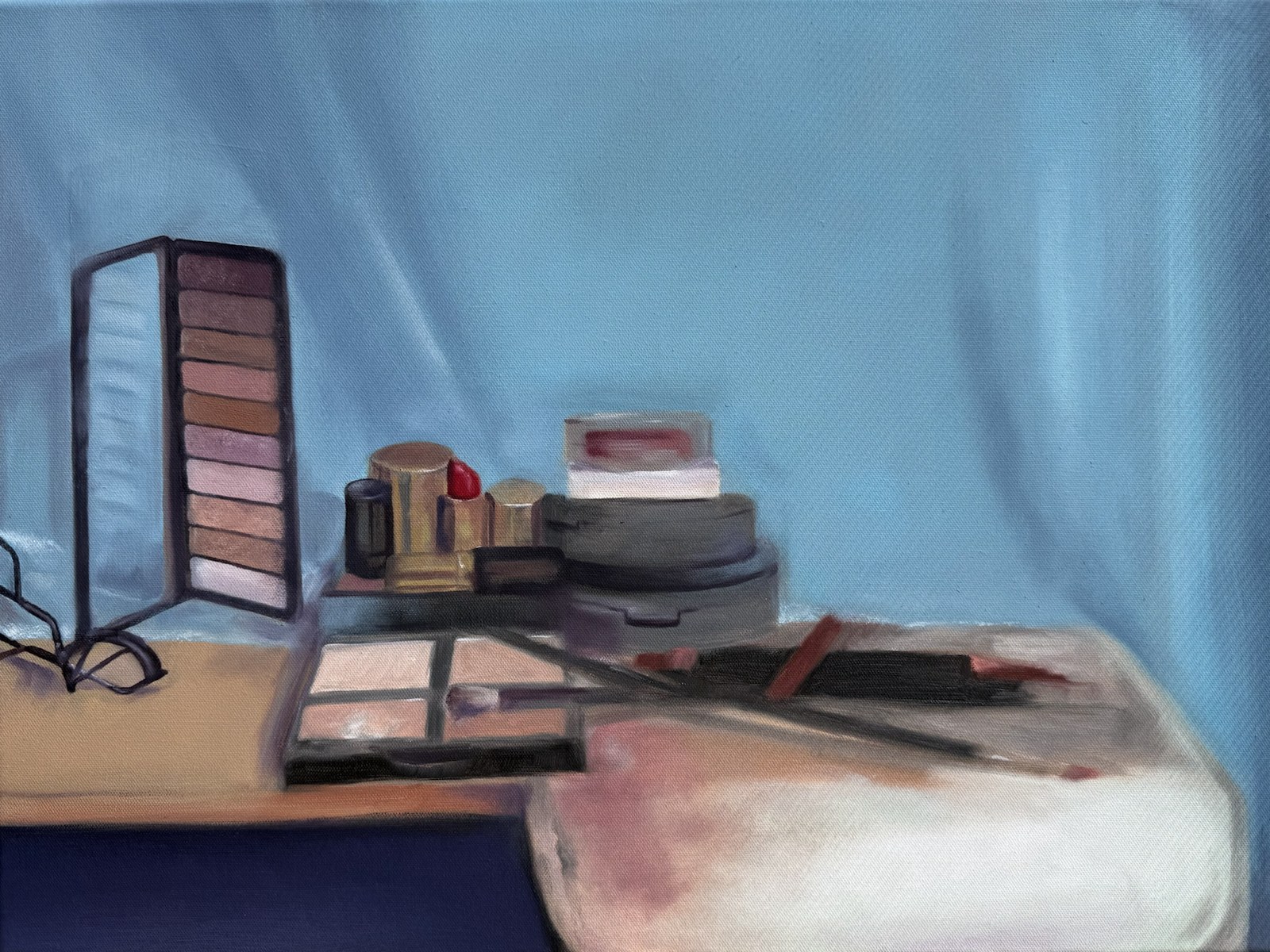 My Makeup original painting by Kiley Honsinger